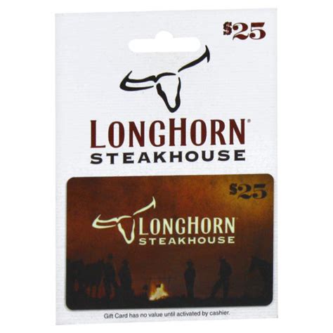 Longhorn Steakhouse Gift Card Balance